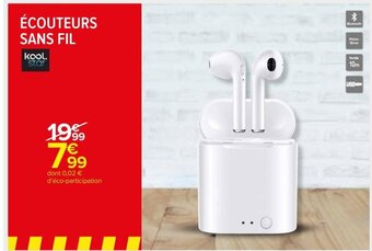 Carrefour Market Écouteurs Sans Fil offre