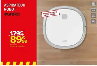 Carrefour Market Eureka Aspirateur Robot offre