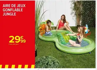 Carrefour Market Aire de Jeux Gonflable Jungle offre