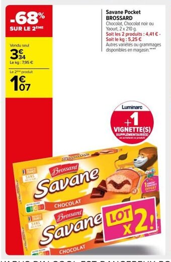 Carrefour Market Brossard Savane Pocket offre