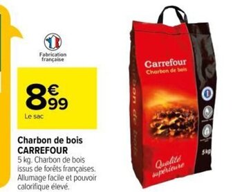 Carrefour Market Carrefour Charbon de Bois offre