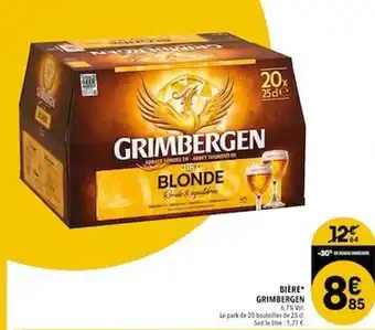 Supeco Bière Grimbergen offre