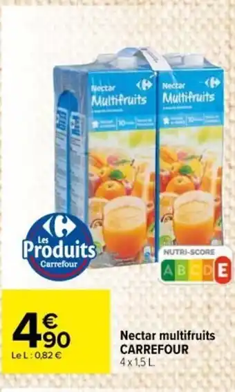 Carrefour Market Nectar Multifruits Carrefour offre