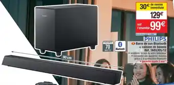 Cora x Carrefour Barre De Son Bluetooth offre