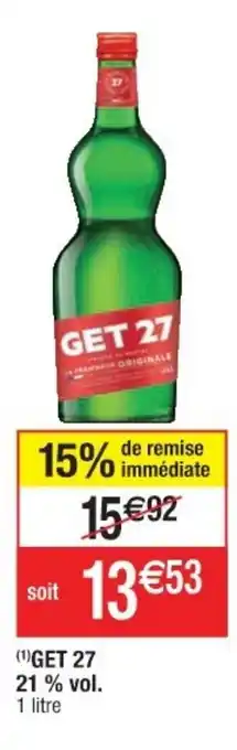 Cora x Carrefour Get 27 21% vol. offre