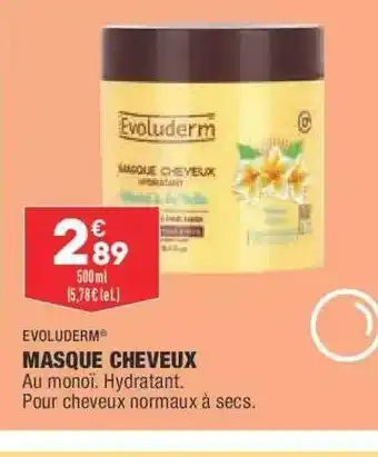 ALDI Masque Cheveux Evoluderm offre