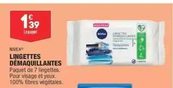 ALDI Lingettes Démaquillantes Nivea offre