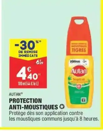 ALDI Protection Anti-moustiques Autan offre