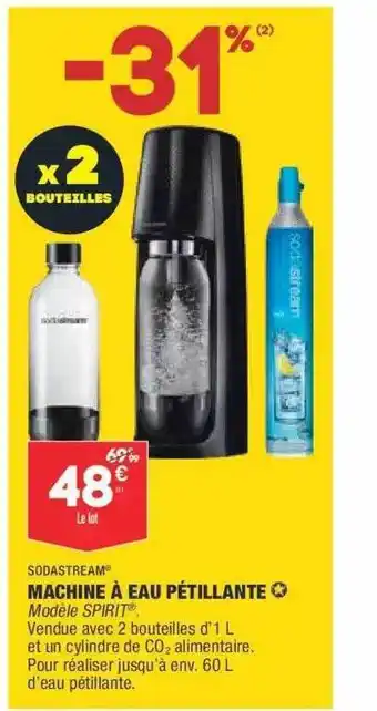 Machine à Eau Pétillante Sodastream