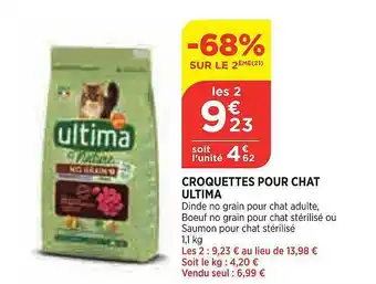Croquettes Pour Chat Ultima