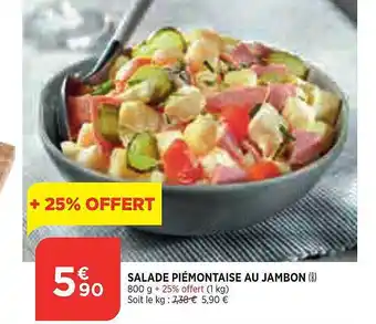 Salade Piémontaise Au Jambon