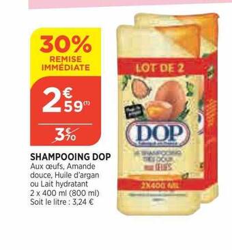Bi1 Shampooing Dop offre