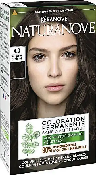 Casino Supermarchés Coloration cheveux 4 châtain profond Naturanove offre