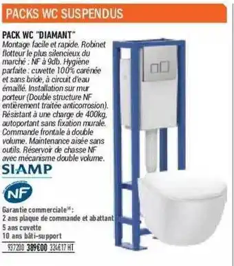 Bricorama Pack Wc offre