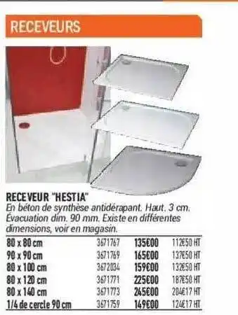 Bricorama Receveur offre