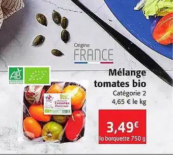 Colruyt Mélange Tomates Bio offre
