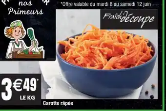 Cora x Carrefour Carotte râpée offre