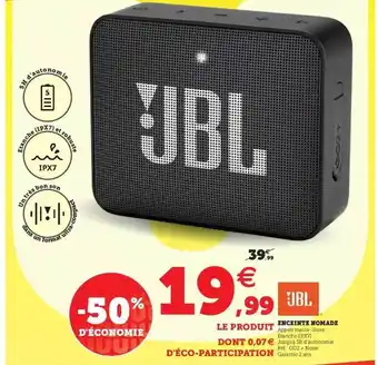 Hyper U Enceinte Nomade offre