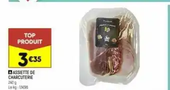 Leader Price Assiette De Charcuterie offre