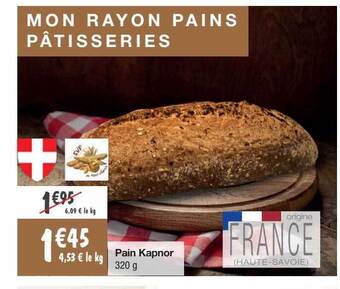 Migros Pain Kapnor offre