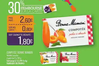 Compotée Bonne Maman