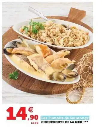 Hyper U Choucroute De La Mer offre
