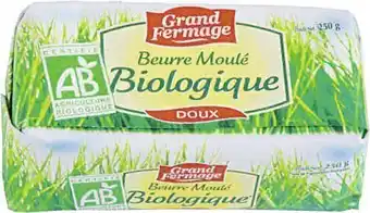 Casino Supermarchés Beurre moulé doux Bio 82% MG offre