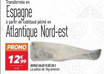 Netto Morue Salée Pliée En 2 offre