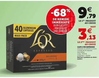 U Express Café L'or Espresso offre