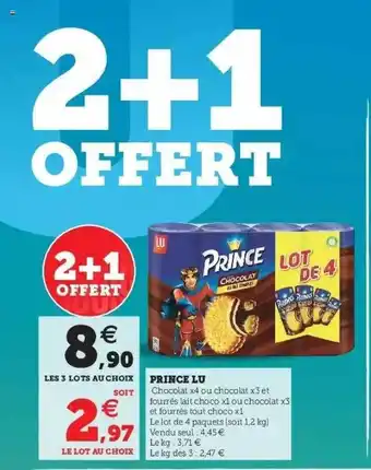 Super U Prince Lu offre