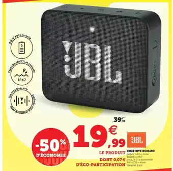 Super U Enceinte Nomade offre