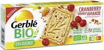 Casino Supermarchés Sablés cranberry saveur amande Bio offre