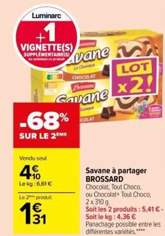 Carrefour Market BROSSARD savane à partager offre
