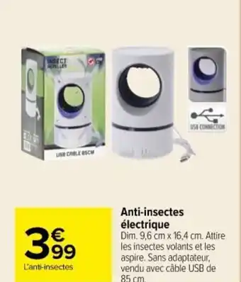 Anti-insectes ékectrique