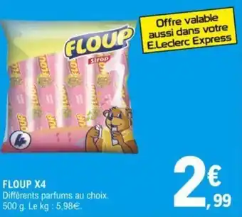 E.Leclerc Floup X4 offre