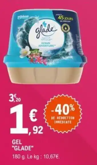 E.Leclerc "GLADE" gel offre