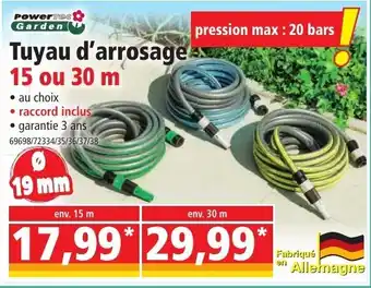 Norma Tuyau d'arrosage offre
