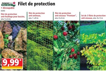 Norma Filet de protection offre
