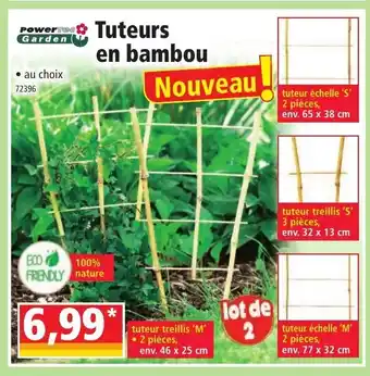 Tuteurs en bambou