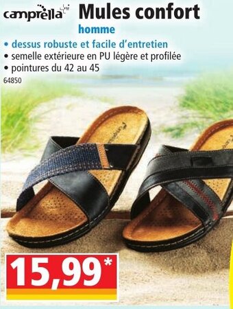 Norma Mules confort offre