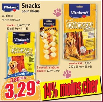Norma Snacks pour chiens offre