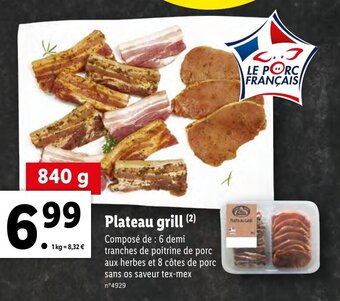 Lidl Plateau grill offre