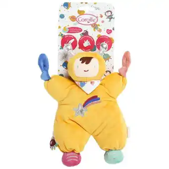 Doudou astronaute jaune