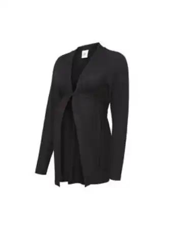 Black maternity cardigan