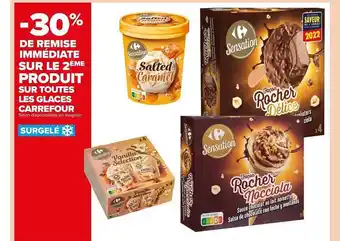 Carrefour Market Glaces Carrefour offre