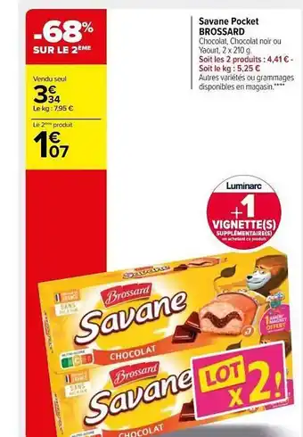 Carrefour Market Savane Pocket Brossard offre