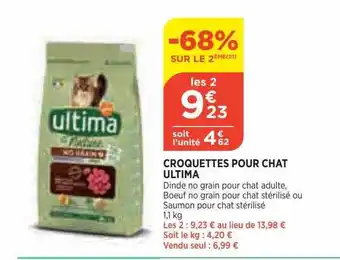 Croquettes Pour Chat Ultima