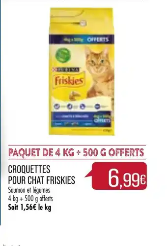 Match Croquettes Pour Chat Friskies offre