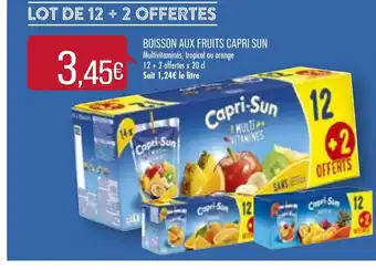 Match Boisson Aux Fruits Capri Sun offre