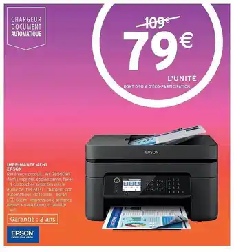 Intermarché Imprimante 4 En 1 Epson offre